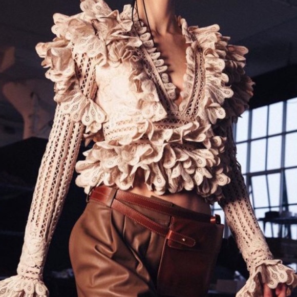 Zimmmermann Unbridled Battenberg Bodice Top Blouse - Picture 9 of 9